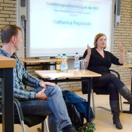 Schüler interviewen Politikerin