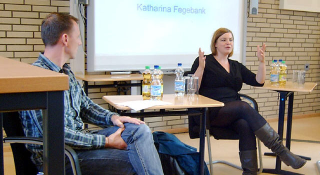 Schüler interviewen Politikerin