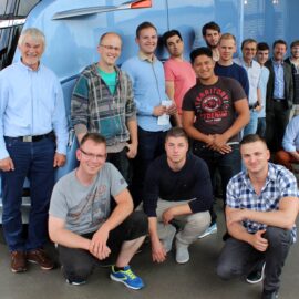 Fachschule Technik besucht Aufbauhersteller Krone