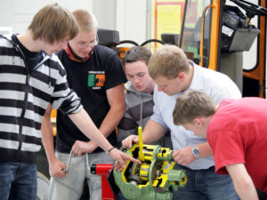 Erläuterungen am Schnittmodell