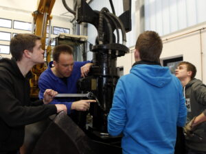 Arbeiten am Radlader