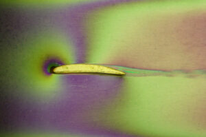 Strömung um eine Tragfläche