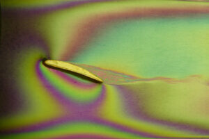 Strömung um eine Tragfläche