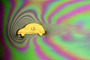 Strömung um einen Pkw