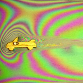 Strömung um ein Kabrio