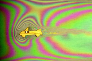 Strömung um ein Kabrio