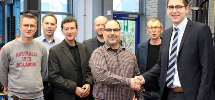 Trailermodell von BPW überreicht