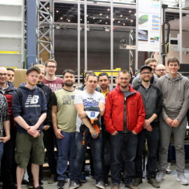 Technikerklasse besucht Windkanal