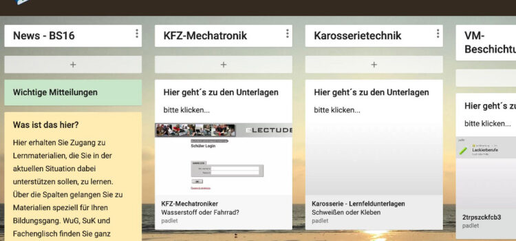 Zugang zu Lernmaterialien