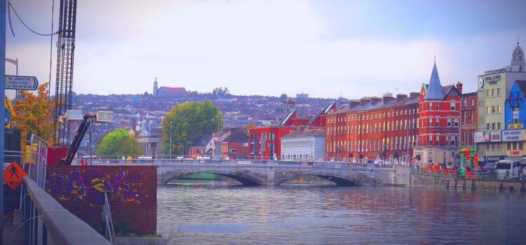 Bild der Skyline von Cork in Irland
