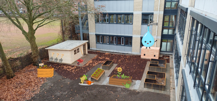 3. Ausbaustufe unseres Schulgartens